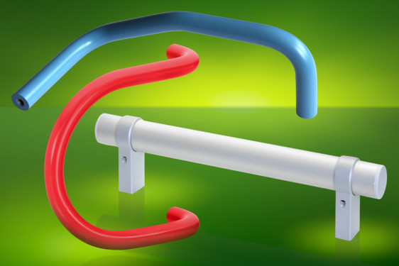New Elesa Tubular Handles with Adjustable Mounts New Elesa Tubular Handles with Adjustable Mounts